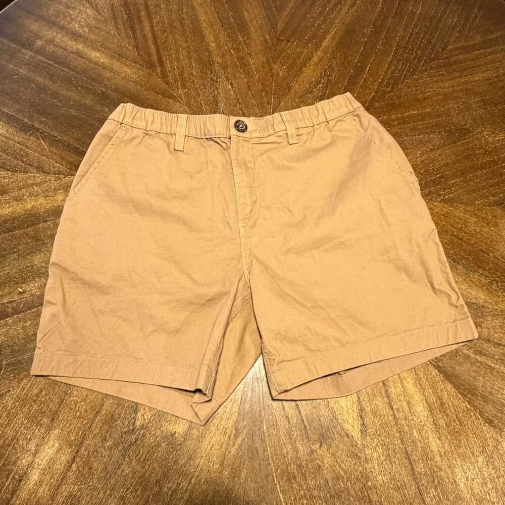 Chubbies Shorts Mens Size M Tan Original Stretch Twill 5.5' Inseam Chino